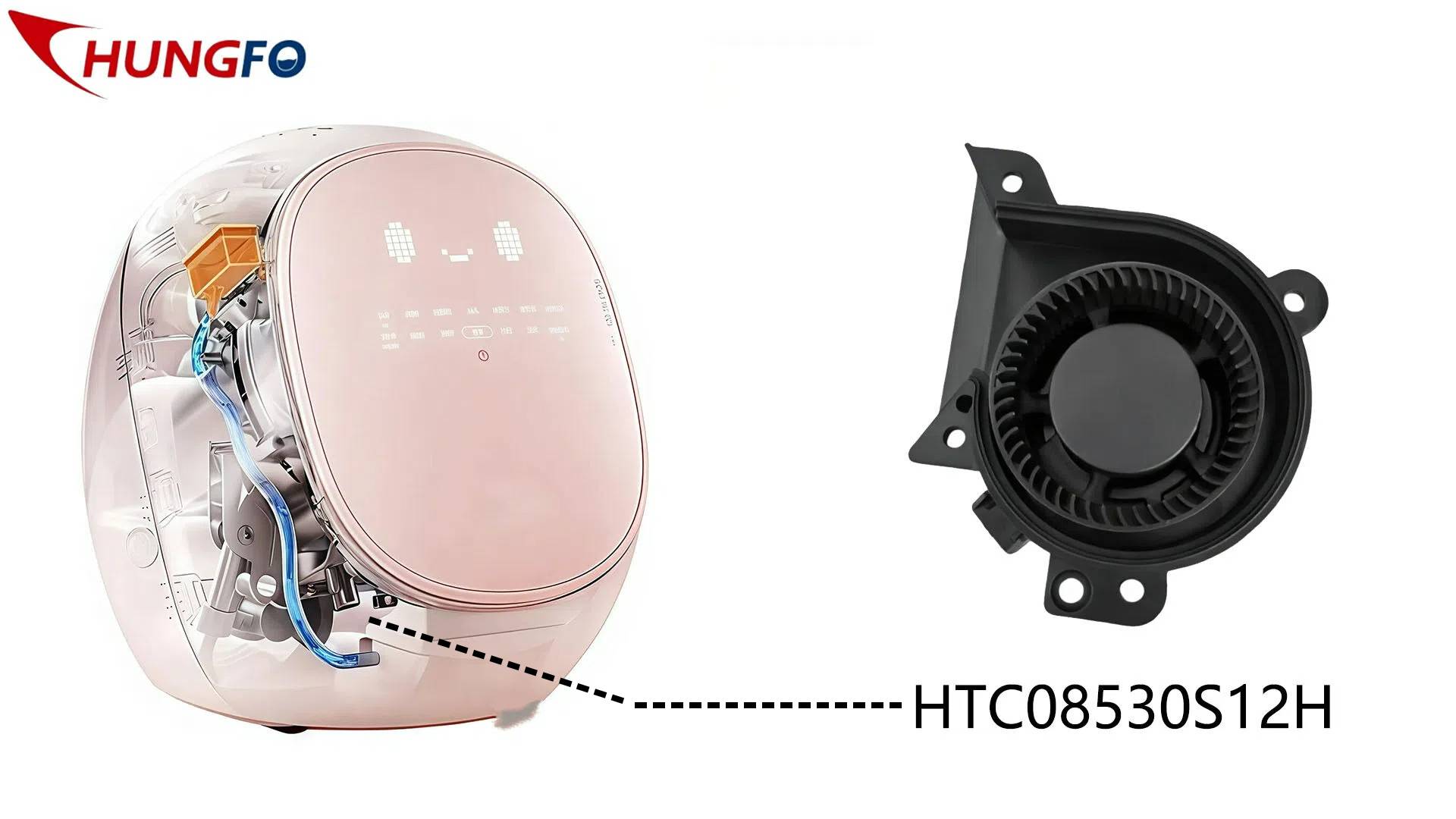 [Factory Daily Share] Log Aplikasi Kipas Blower Chungfo di Mesin Cuci-Pengering Ibu & Bayi Mini 0,5KG